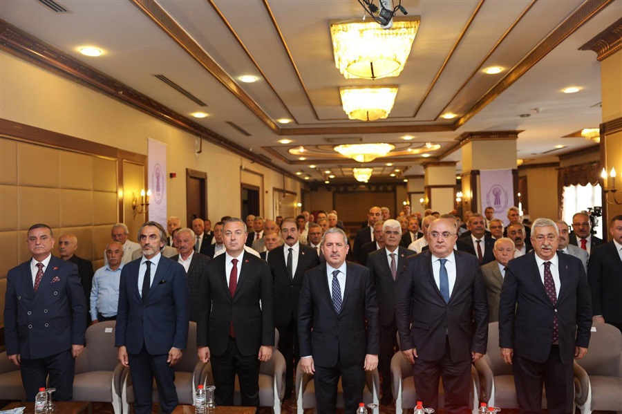 Bakan Yardımcımız Sayın Mahmut GÜRCAN ile Genel Müdürümüz Sayın Taha Enes ŞENER, TESK Sivas Bölge Toplantısını Teşrif Etti